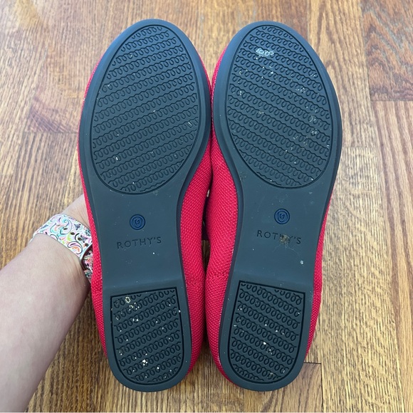 Rothy's Red Ballet Flats - Picture 4 of 7